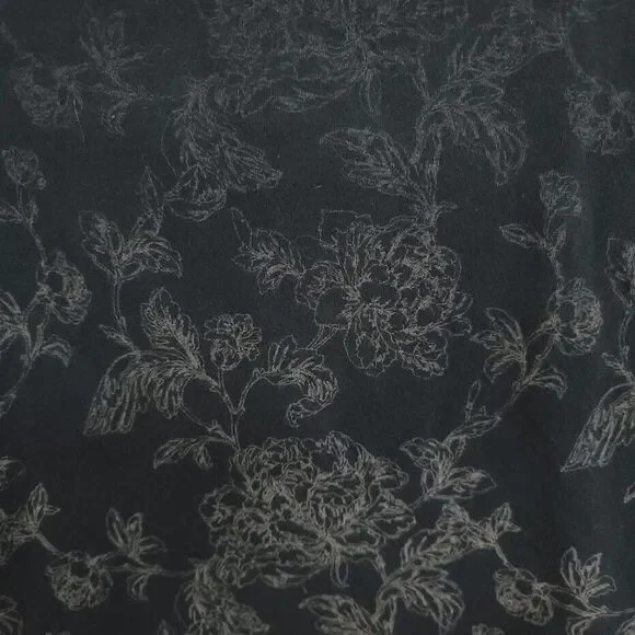 True Religion Brand Jeans Buddha T Shirt Flowers Floral Print Size Large - Picture 4 of 7